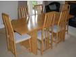 DINING ROOM Table & 6 chairs,  Light beech extendable....