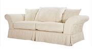 NEARLY NEW THREE SEATER AND TWO SEATER SOFA SUITE