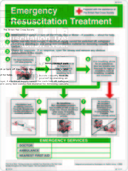 Buy First Aid – Emergence resuscitation treatment sign online